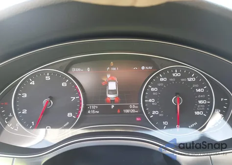 2013 Audi A6 3.0T Premium from USA, damaged, VIN WAUHGAFC7DN099864